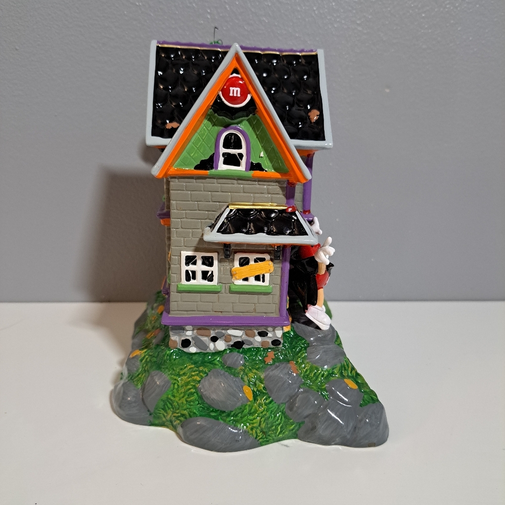 Dept 56 Halloween Village Haunted House Tours M&M No Bowl Or Figure‎ - Picture 2 of 5